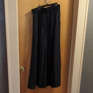 Black Wide-Leg Pants